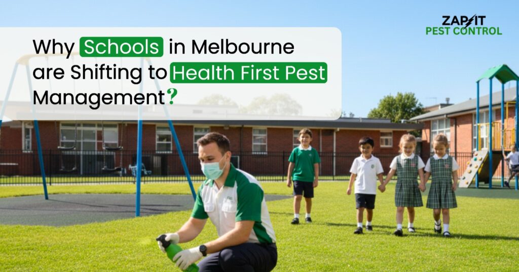 Why Schools in Melbourne are Shifting to Health First Pest Management?