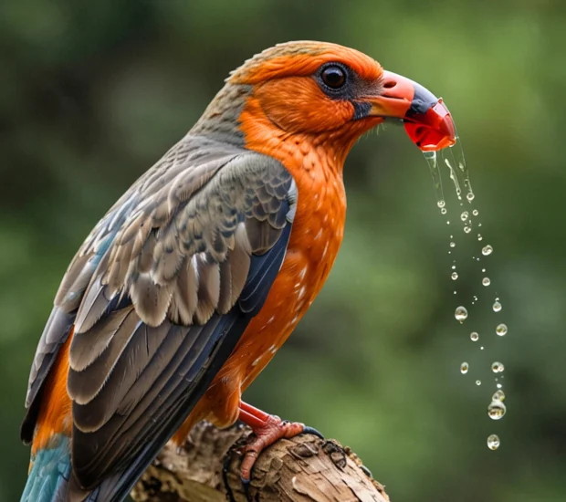 Beautiful parrot species highlighting importance of effective bird control treatment strategies