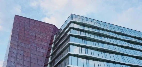 Modern building showing that commercial pest control services help keep both exterior and interior spaces healthy