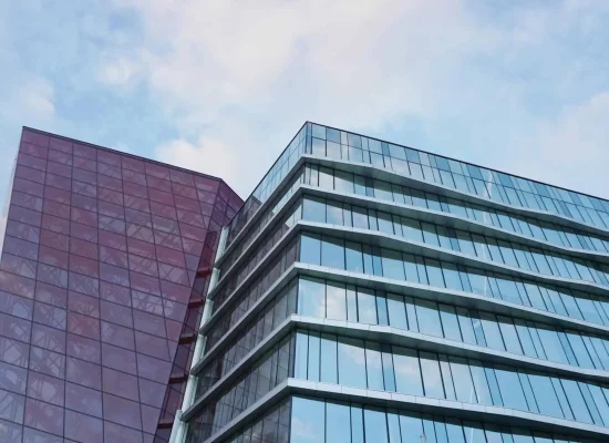 Modern building showing that commercial pest control services help keep both exterior and interior spaces healthy