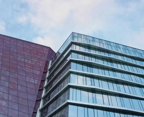 Modern building showing that commercial pest control services help keep both exterior and interior spaces healthy